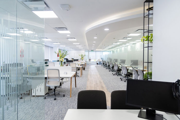 開放辦公室裝修效果圖