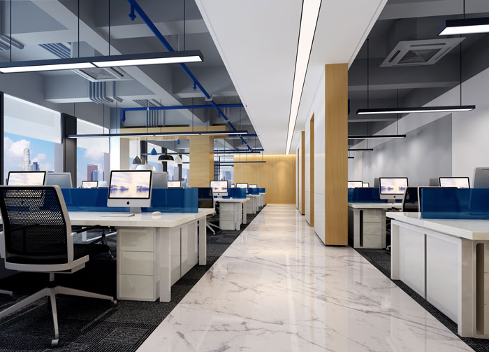 辦公區(qū)裝修設計效果圖
