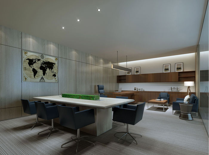 總經(jīng)理辦公室裝修設計效果圖