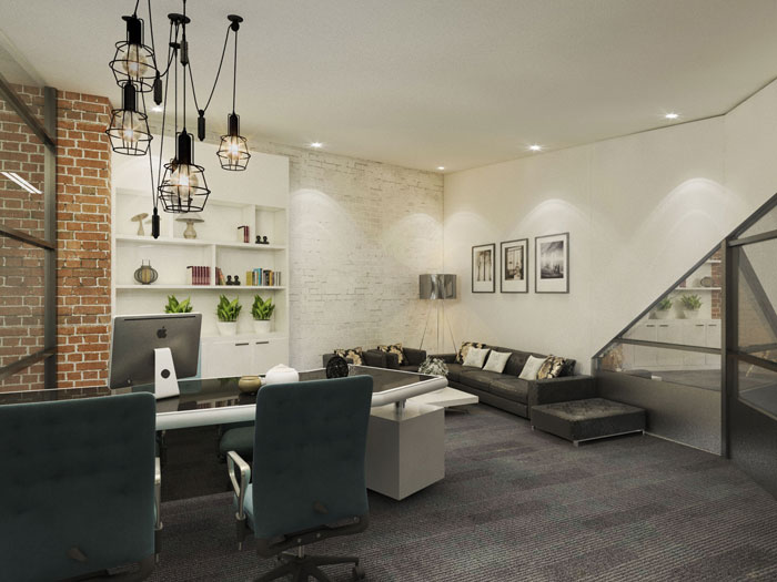 總經(jīng)理室裝修設(shè)計效果圖