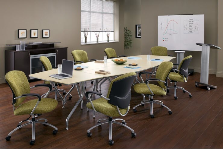 現(xiàn)代風(fēng)格會議室裝修設(shè)計效果圖