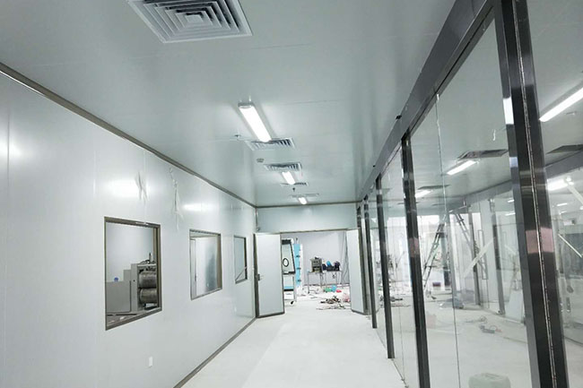 無塵車間裝修施工圖片